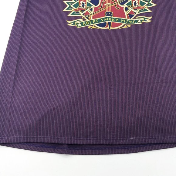 Vintage Single Stitch Purple Pigeon Forge‎ Tennessee Short Sleeve Shirt-Size L - Picture 3 of 6